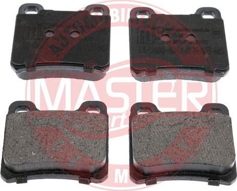 MASTER-SPORT 13046040432N-SET-MS - Гальмівні колодки, дискові гальма autozip.com.ua