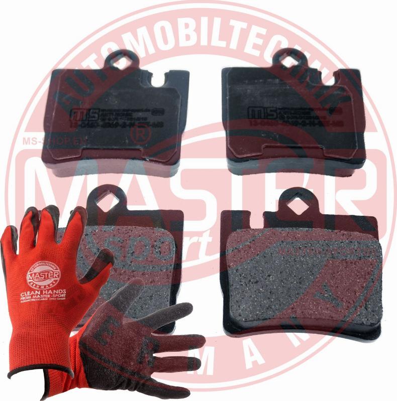 MASTER-SPORT 13046040692N-SET-MSP - Гальмівні колодки, дискові гальма autozip.com.ua