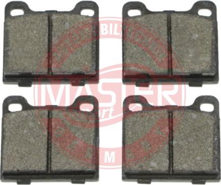 MASTER-SPORT 13046040362N-SET-MS - Гальмівні колодки, дискові гальма autozip.com.ua