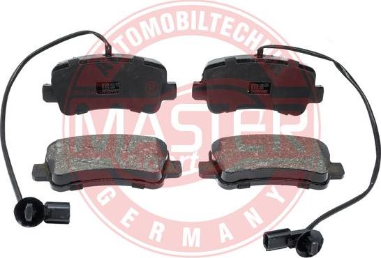 MASTER-SPORT 13046048582N-SET-MS - Гальмівні колодки, дискові гальма autozip.com.ua