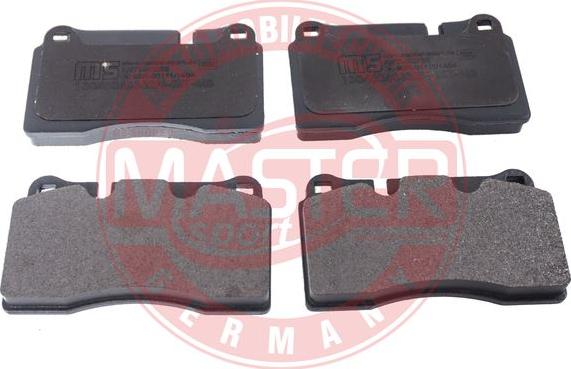 MASTER-SPORT 13046048332N-SET-MS - Гальмівні колодки, дискові гальма autozip.com.ua