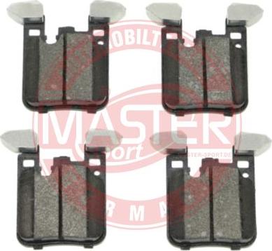 MASTER-SPORT 13046048742N-SET-MS - Гальмівні колодки, дискові гальма autozip.com.ua
