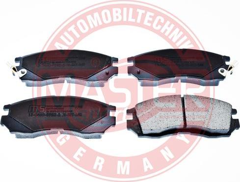 MASTER-SPORT 13046059522N-SET-MS - Гальмівні колодки, дискові гальма autozip.com.ua