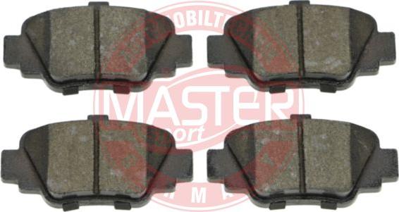 MASTER-SPORT 13046059892N-SET-MS - Гальмівні колодки, дискові гальма autozip.com.ua