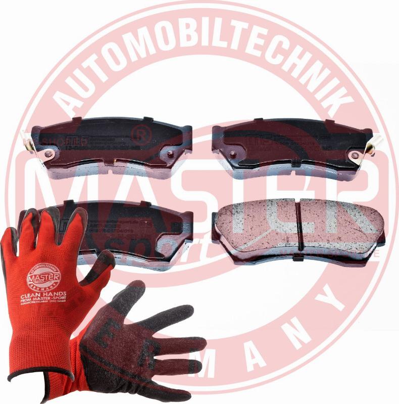 MASTER-SPORT 13046059852N-SET-MSP - Гальмівні колодки, дискові гальма autozip.com.ua
