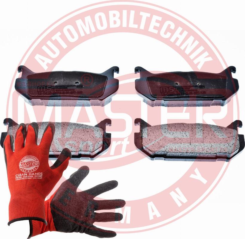 MASTER-SPORT 13046059732N-SET-MSP - Гальмівні колодки, дискові гальма autozip.com.ua