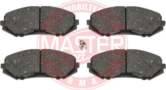 MASTER-SPORT 13046056092N-SET-MS - Гальмівні колодки, дискові гальма autozip.com.ua