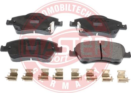 MASTER-SPORT 13046056022N-SET-MS - Гальмівні колодки, дискові гальма autozip.com.ua