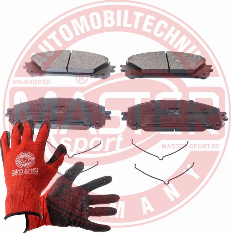 MASTER-SPORT 13046056342N-SET-MSP - Гальмівні колодки, дискові гальма autozip.com.ua