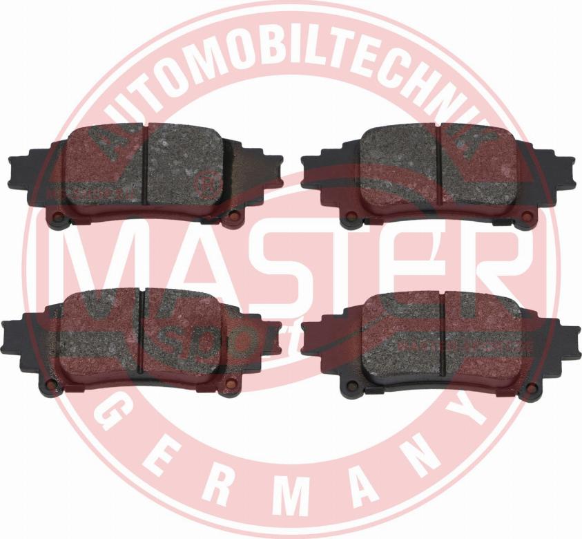 MASTER-SPORT 13046056352N-SET-MS - Гальмівні колодки, дискові гальма autozip.com.ua
