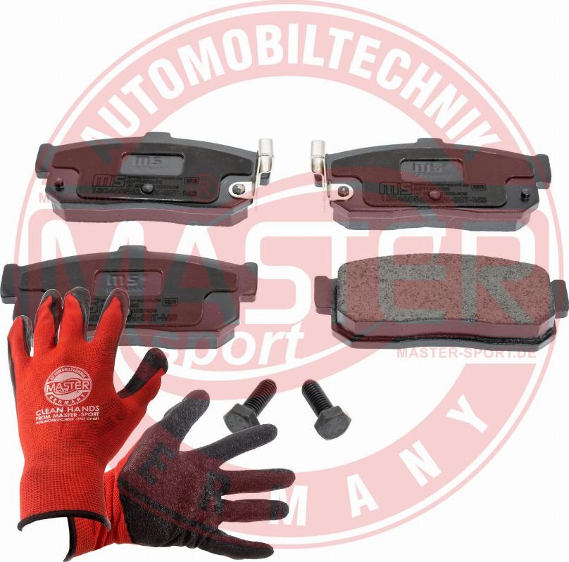 MASTER-SPORT 13046056262N-SET-MSP - Гальмівні колодки, дискові гальма autozip.com.ua