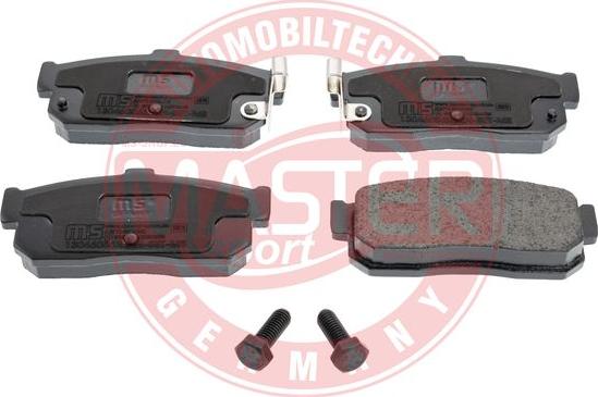 MASTER-SPORT 13046056262N-SET-MS - Гальмівні колодки, дискові гальма autozip.com.ua