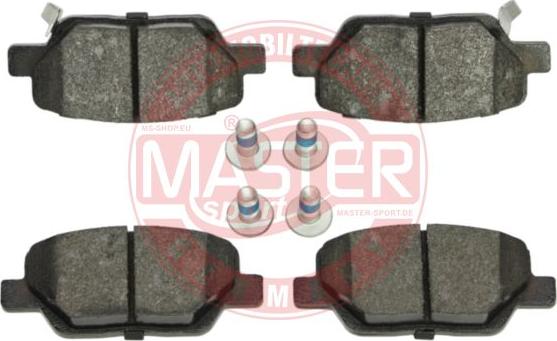 MASTER-SPORT 13046056772N-SET-MS - Гальмівні колодки, дискові гальма autozip.com.ua