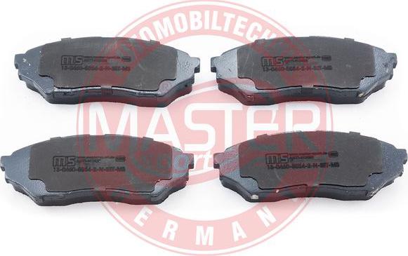 MASTER-SPORT 13046058542N-SET-MS - Гальмівні колодки, дискові гальма autozip.com.ua