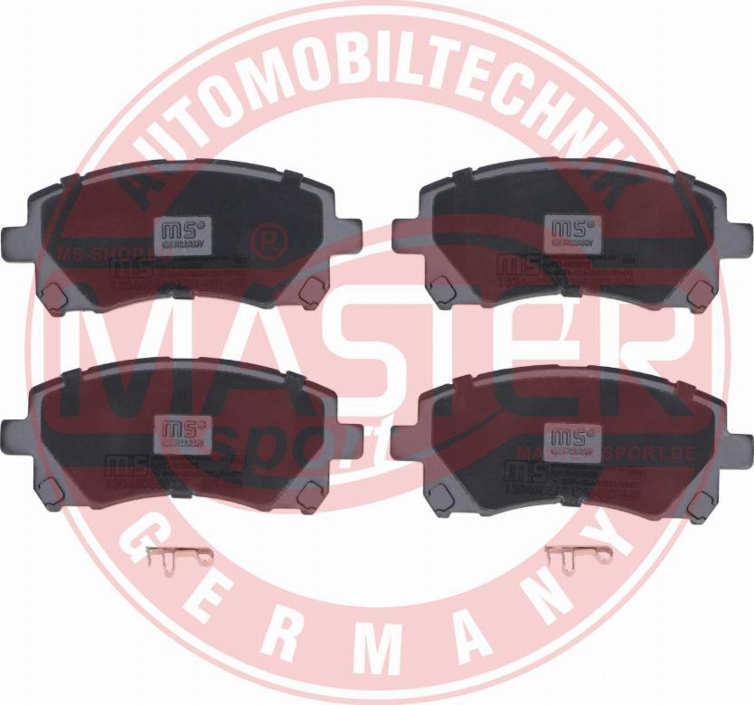 MASTER-SPORT 13046058512N-SET-MS - Гальмівні колодки, дискові гальма autozip.com.ua