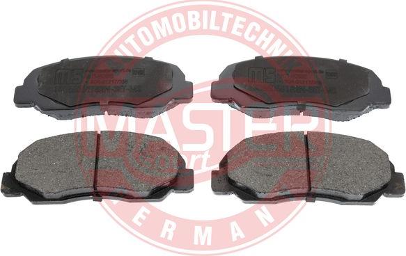 MASTER-SPORT 13046058162N-SET-MS - Гальмівні колодки, дискові гальма autozip.com.ua