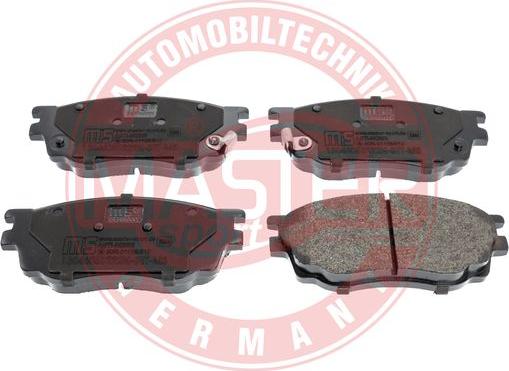 MASTER-SPORT 13046058222N-SET-MS - Гальмівні колодки, дискові гальма autozip.com.ua