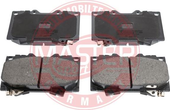 MASTER-SPORT 13046057462N-SET-MS - Гальмівні колодки, дискові гальма autozip.com.ua