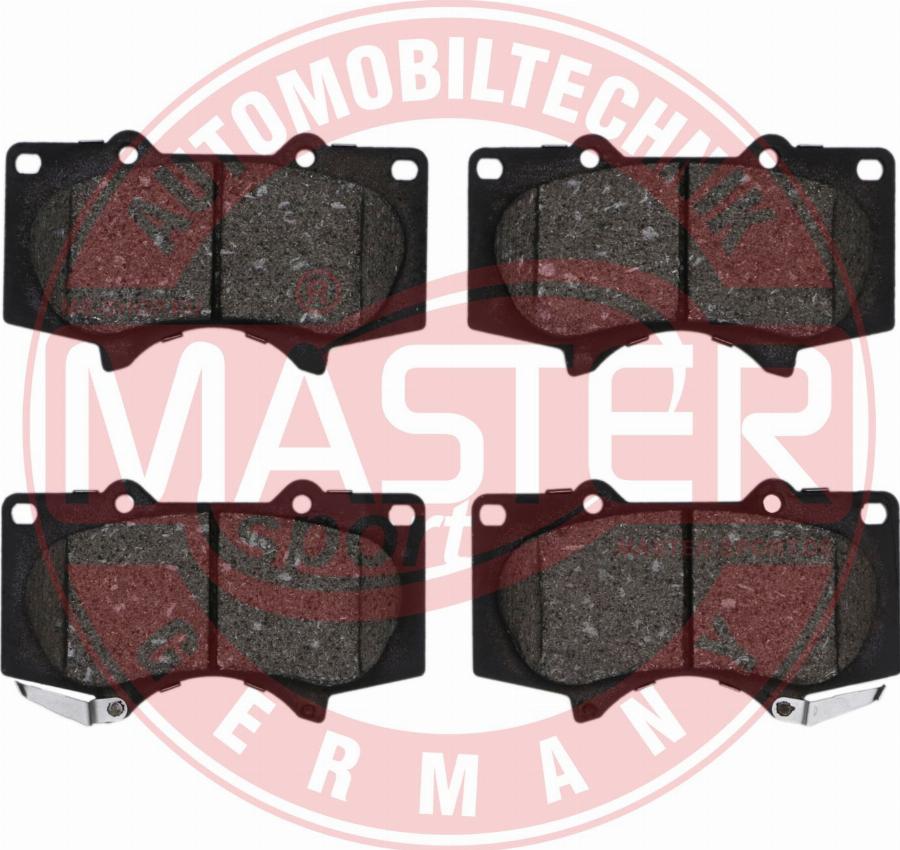 MASTER-SPORT 13046057472N-SET-MS - Гальмівні колодки, дискові гальма autozip.com.ua
