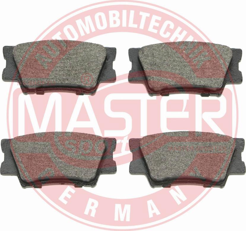 MASTER-SPORT 13046057652N-SET-MS - Гальмівні колодки, дискові гальма autozip.com.ua