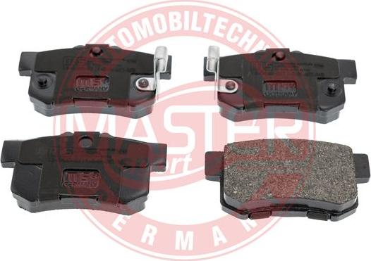MASTER-SPORT 13046057112N-SET-MS - Гальмівні колодки, дискові гальма autozip.com.ua