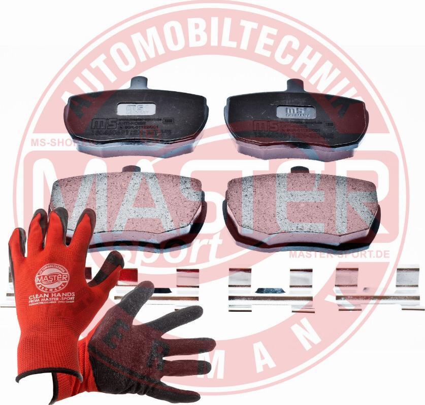 MASTER-SPORT 13046069112N-SET-MSP - Гальмівні колодки, дискові гальма autozip.com.ua