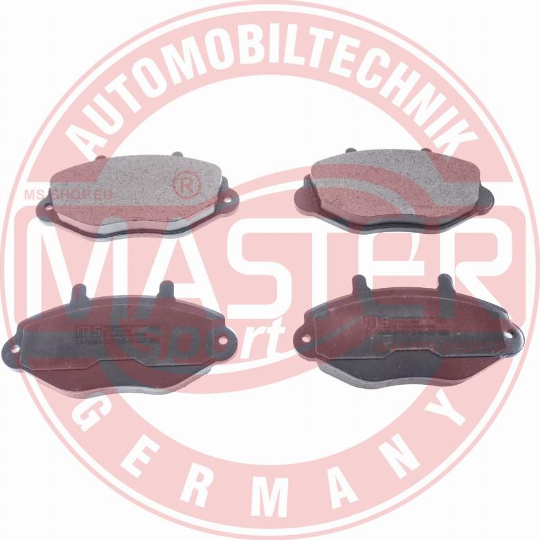 MASTER-SPORT 13046039592N-SET-MS - Гальмівні колодки, дискові гальма autozip.com.ua