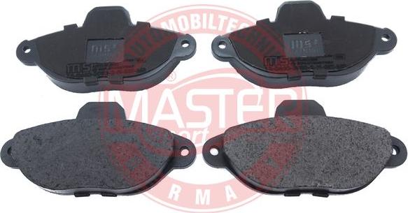 MASTER-SPORT K6039502 - Гальмівні колодки, дискові гальма autozip.com.ua