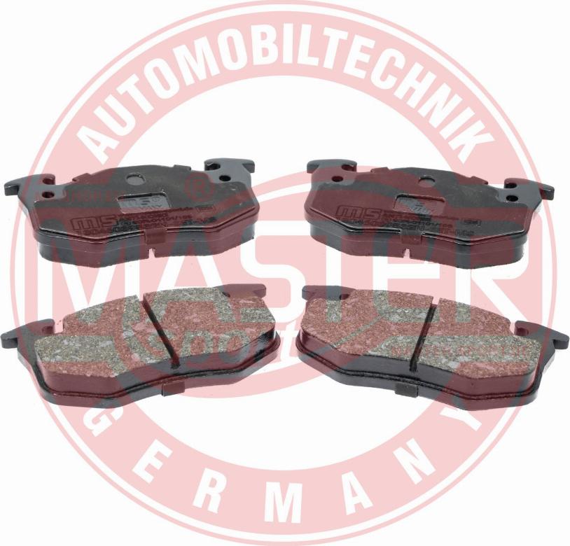 MASTER-SPORT 13046039532N-SET-MS - Гальмівні колодки, дискові гальма autozip.com.ua