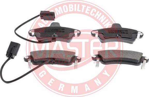 MASTER-SPORT 13046039642N-SET-MS - Гальмівні колодки, дискові гальма autozip.com.ua