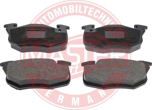 MASTER-SPORT 13046039622N-SET-MS - Гальмівні колодки, дискові гальма autozip.com.ua