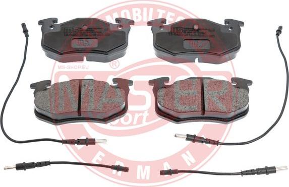 MASTER-SPORT 13046039152N-SET-MS - Гальмівні колодки, дискові гальма autozip.com.ua