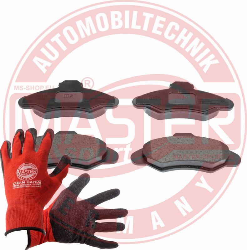 MASTER-SPORT 13046039352N-SET-MSP - Гальмівні колодки, дискові гальма autozip.com.ua