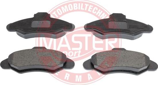 MASTER-SPORT 13046039352N-SET-MS - Гальмівні колодки, дискові гальма autozip.com.ua
