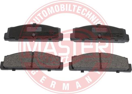 MASTER-SPORT 13046039372N-SET-MS - Гальмівні колодки, дискові гальма autozip.com.ua