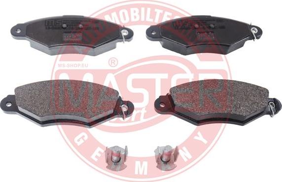 MASTER-SPORT 13046039742N-SET-MS - Гальмівні колодки, дискові гальма autozip.com.ua
