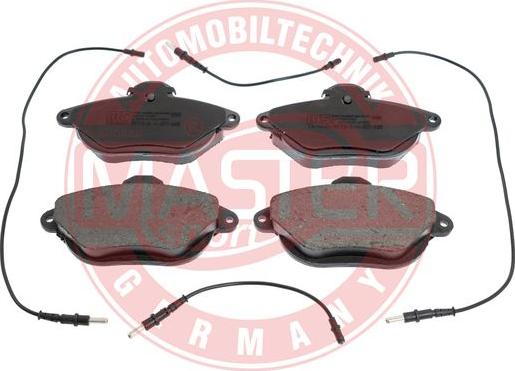 MASTER-SPORT 13046039732N-SET-MS - Гальмівні колодки, дискові гальма autozip.com.ua