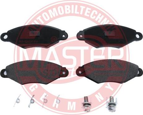 MASTER-SPORT 13046039772N-SET-MS - Гальмівні колодки, дискові гальма autozip.com.ua