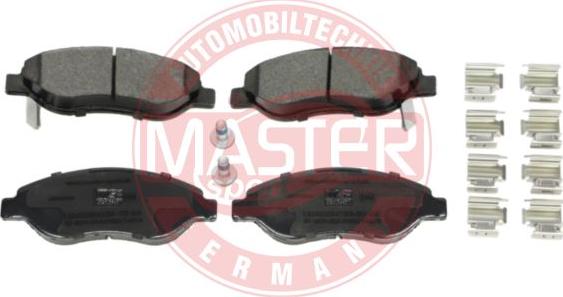 MASTER-SPORT 13046038412N-SET-MS - Гальмівні колодки, дискові гальма autozip.com.ua