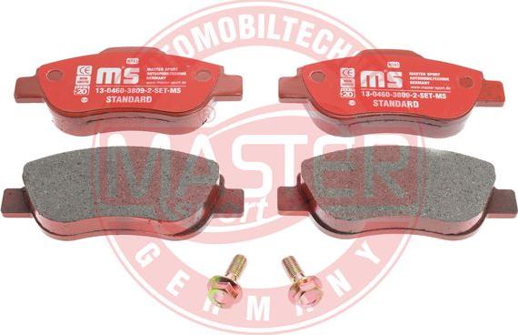 MASTER-SPORT 13046038092-SET-MS - Гальмівні колодки, дискові гальма autozip.com.ua