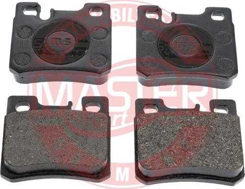 MASTER-SPORT 13046038052N-SET-MS - Гальмівні колодки, дискові гальма autozip.com.ua