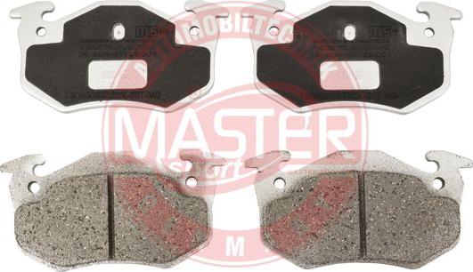 MASTER-SPORT 13046038232K-SET-MS - Гальмівні колодки, дискові гальма autozip.com.ua