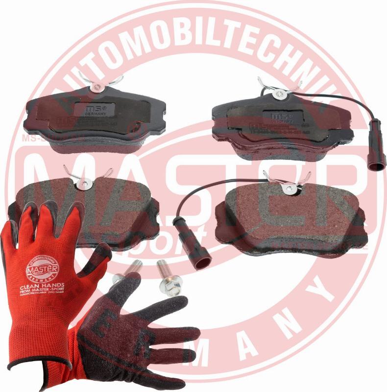 MASTER-SPORT 13046029522N-SET-MSP - Гальмівні колодки, дискові гальма autozip.com.ua