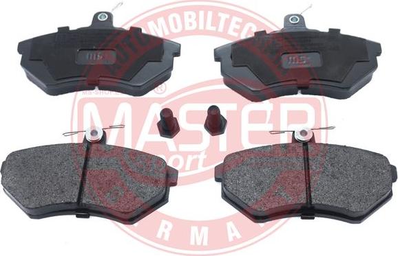 MASTER-SPORT 13046029572N-SET-MS - Гальмівні колодки, дискові гальма autozip.com.ua