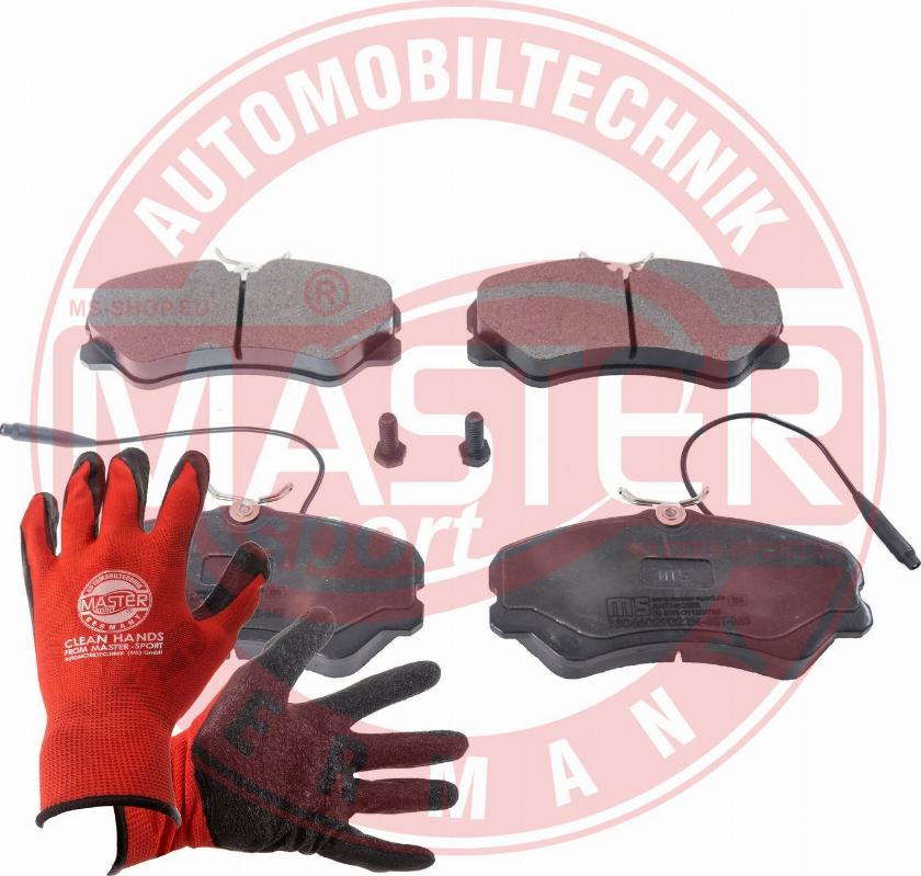 MASTER-SPORT 13046029022N-SET-MSP - Гальмівні колодки, дискові гальма autozip.com.ua
