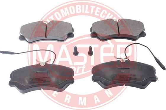 MASTER-SPORT 13046029022N-SET-MS - Гальмівні колодки, дискові гальма autozip.com.ua