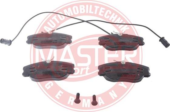 MASTER-SPORT 13046029802N-SET-MS - Гальмівні колодки, дискові гальма autozip.com.ua