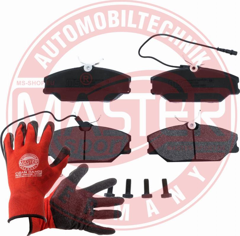 MASTER-SPORT 13046029832N-SET-MSP - Гальмівні колодки, дискові гальма autozip.com.ua