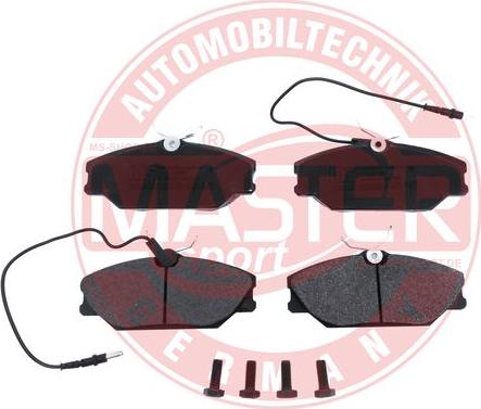 MASTER-SPORT 13046029832N-SET-MS - Гальмівні колодки, дискові гальма autozip.com.ua