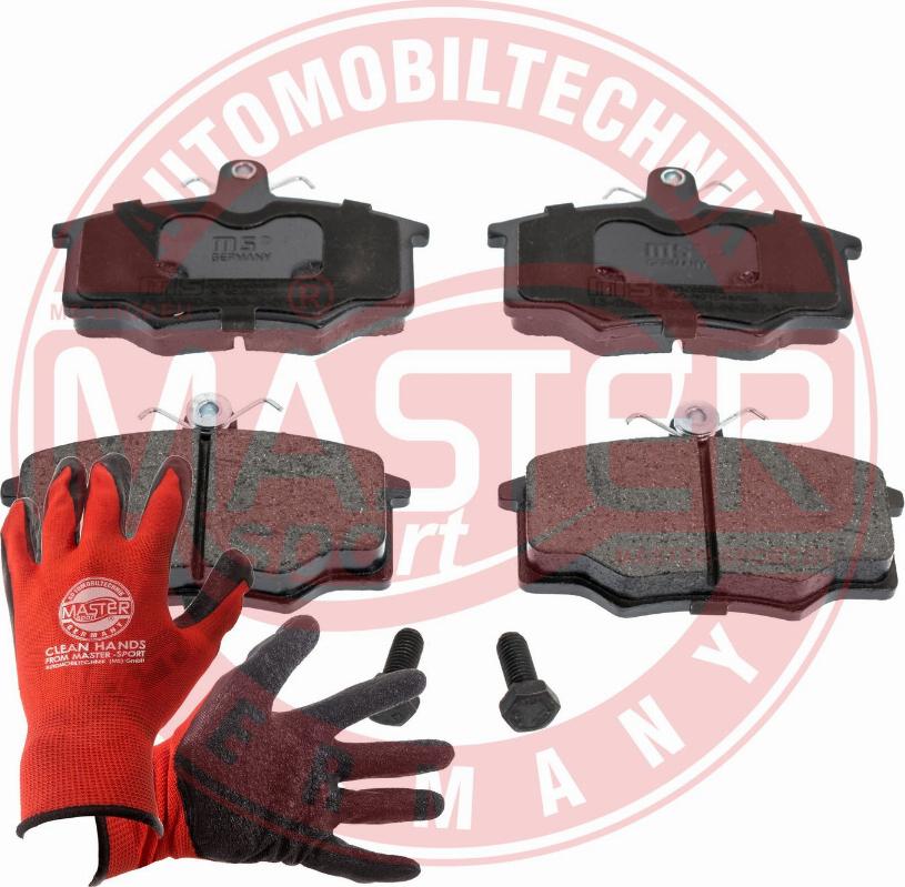 MASTER-SPORT 13046029362N-SET-MSP - Гальмівні колодки, дискові гальма autozip.com.ua